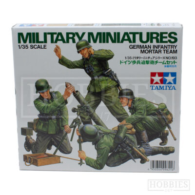 Tamiya German Infantry Mortar Team 1/35 Scale