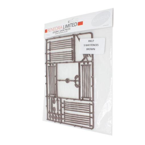 Renedra 5 Bar Fencing - Brown 28mm 1/56th Scale