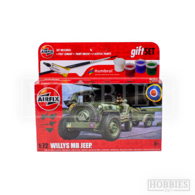 Airfix Willys Jeep Mb Gift Set