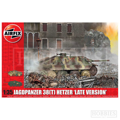 Airfix Jagdpanzer 38 Hetzer Late Version 1/35 Scale