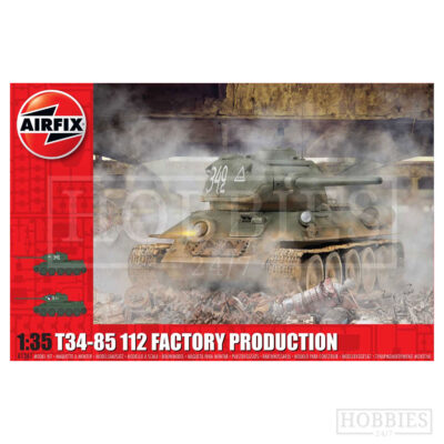 Airfix T34-85 112 Factory Production 1/35 Scale