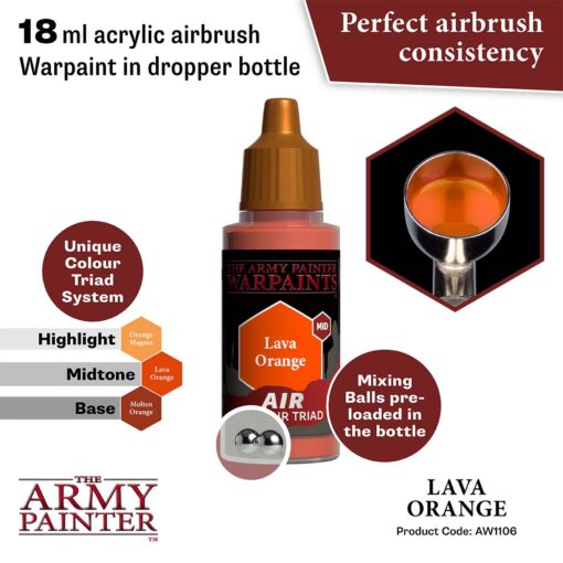 AW1106 The Army Painter - Air Lava Orange