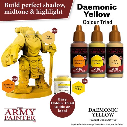 AW1107 The Army Painter - Air Daemonic Yellow