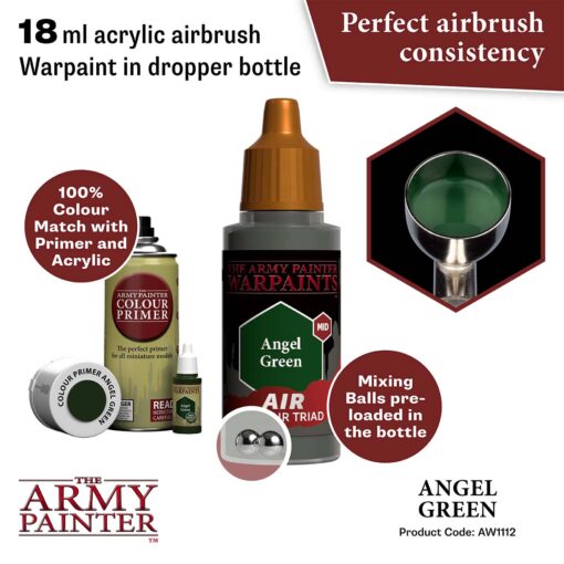 AW1112 The Army Painter - Air Angel Green