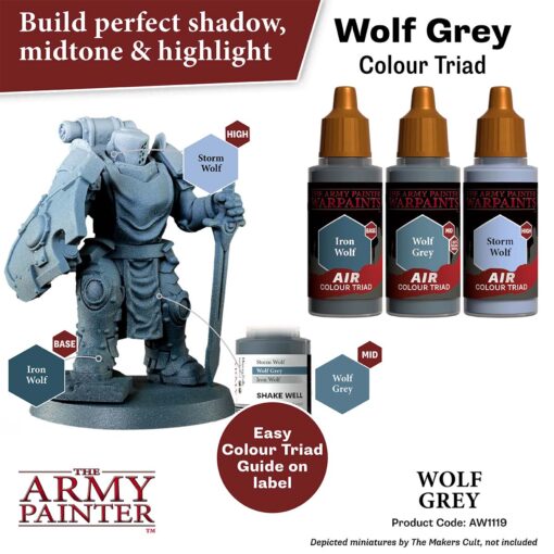 AW1119 The Army Painter - Air Wolf Grey