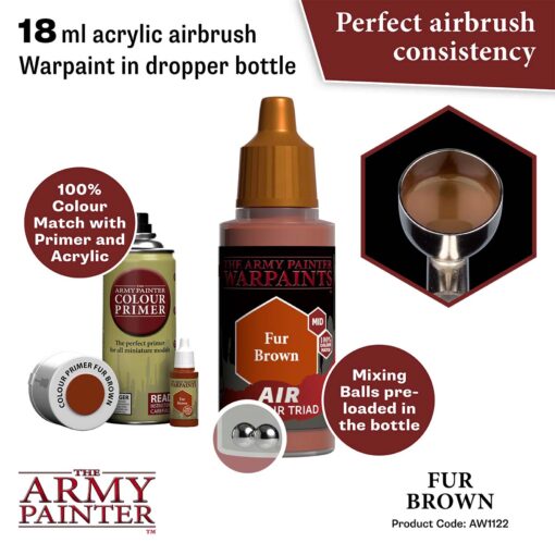 AW1122 The Army Painter - Air Fur Brown