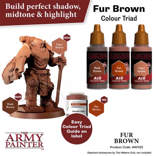 AW1122 The Army Painter - Air Fur Brown