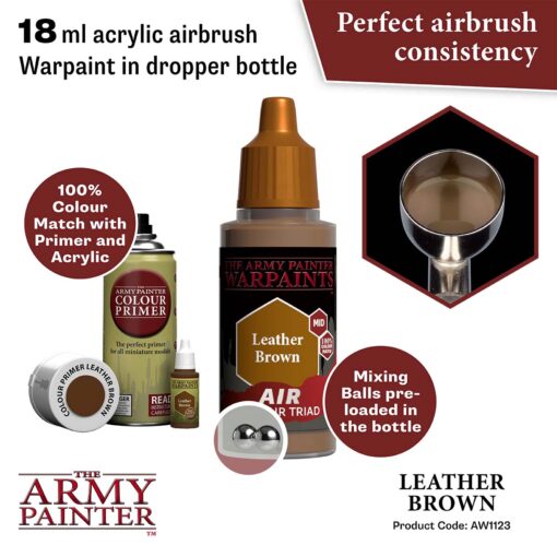 AW1123 The Army Painter - Air Leather Brown