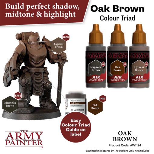 AW1124 The Army Painter - Air Oak Brown