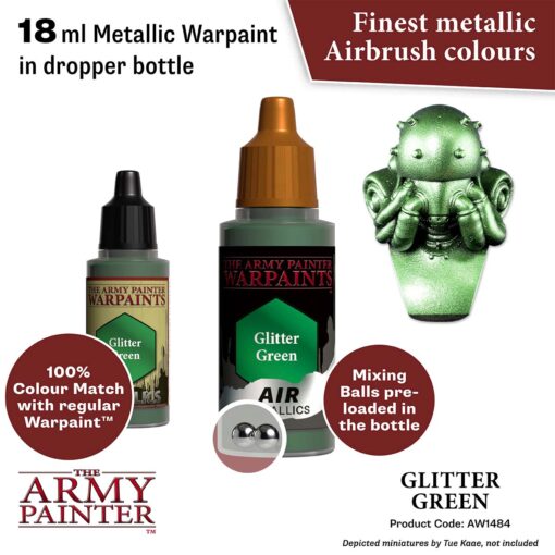 AW1484 The Army Painter - Air Glitter Green