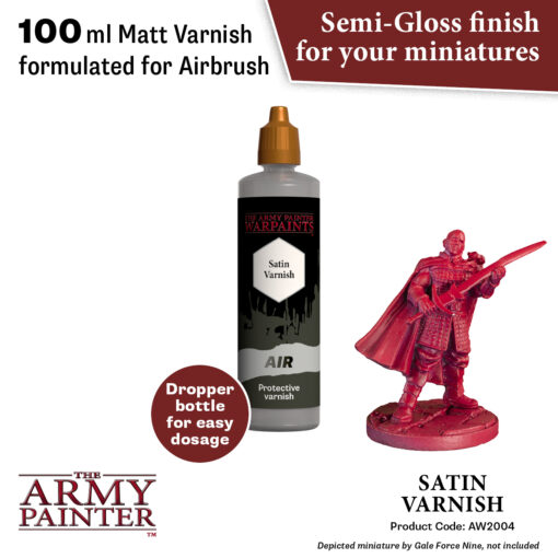 AW2004 The Army Painter - Air Satin Varnish 100ml Picture 2