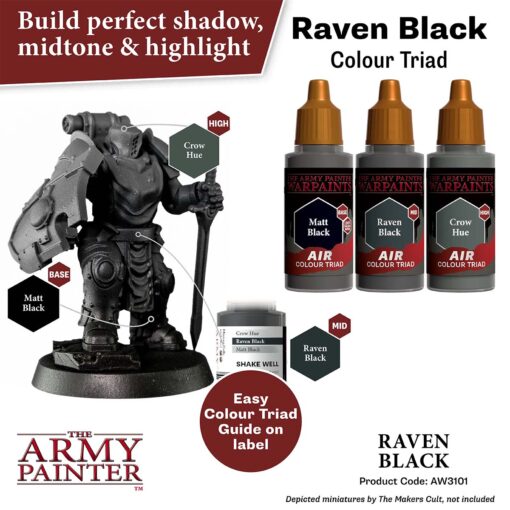 AW3101 The Army Painter - Air Raven Black