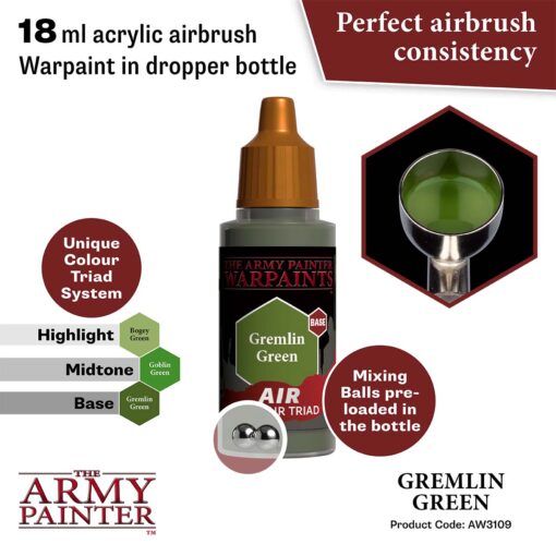AW3109 The Army Painter - Air Gremlin Green
