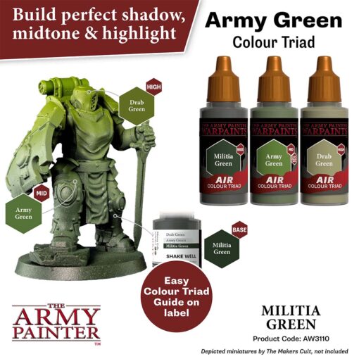 AW3110 The Army Painter - Air Militia Green