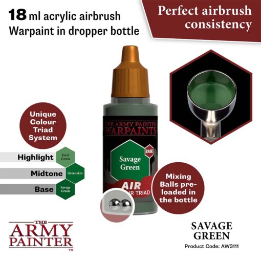 AW3111 The Army Painter - Air Savage Green