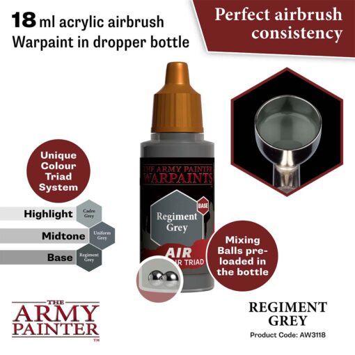 AW3118 The Army Painter - Air Regiment Grey