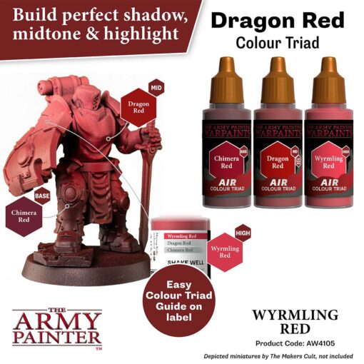 AW4105 The Army Painter - Air Wyrmling Red