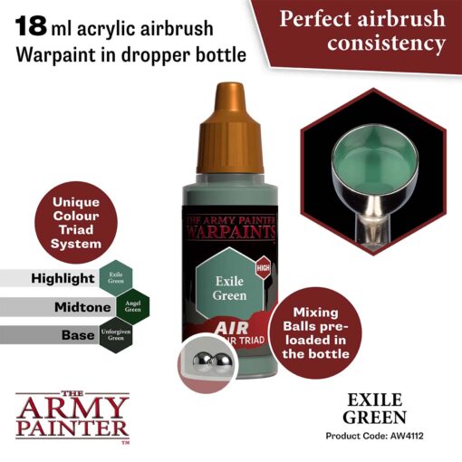 AW4112 The Army Painter - Air Exile Green