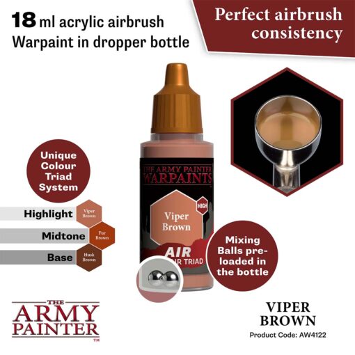 AW4122 The Army Painter - Air Viper Brown