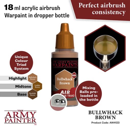 AW4123 The Army Painter - Air Bullwhack Brown