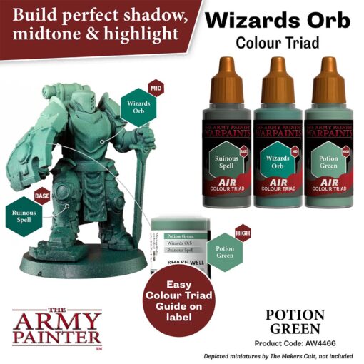 AW4466 The Army Painter - Air Potion Green