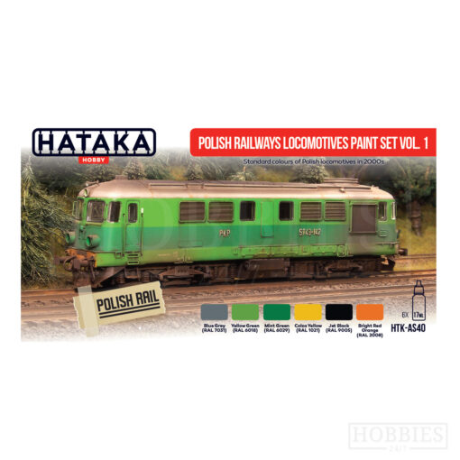 Hataka Polish Railways V1 Paint Set Picture 2