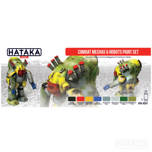 Hataka Combat Mechas And Robots Paint Set Picture 2