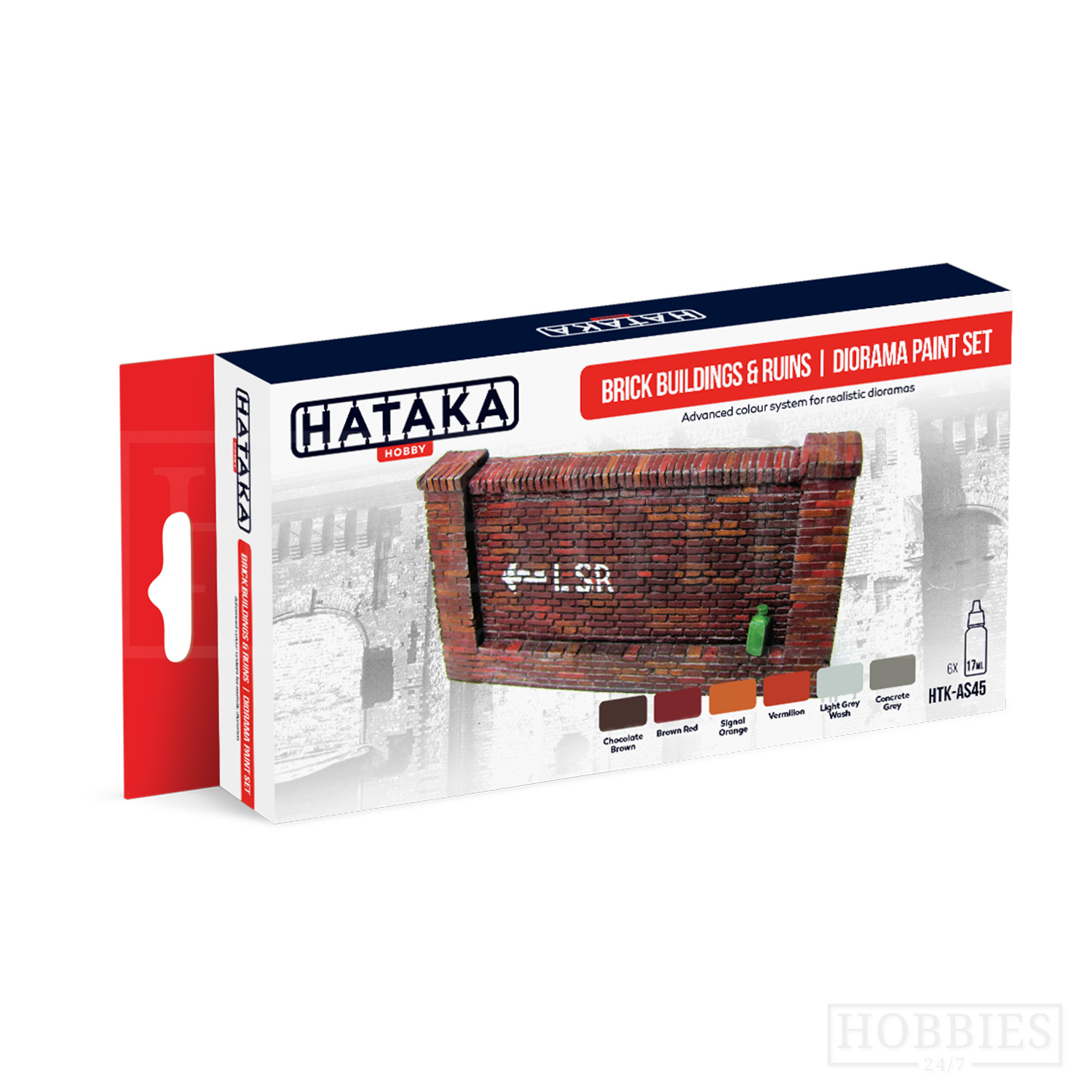 Hataka Brick Buildings And Ruins Paint Set