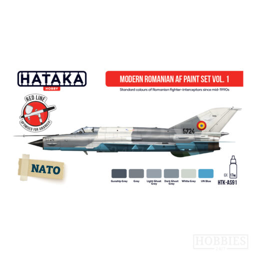 Hataka Modern Romanian Air Force V1 Paint Set Picture 2