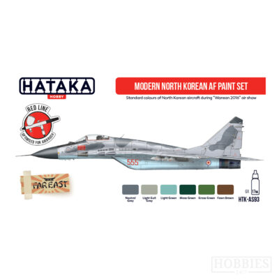 Hataka Modern North Korea Air Force Paint Set