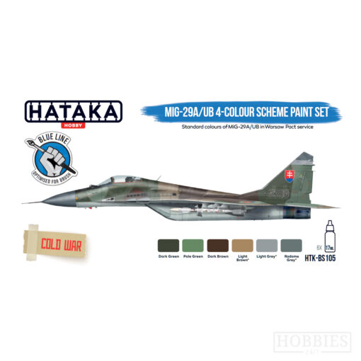 Hataka Mig 29A 4 Colour Scheme Paint Paint Set Picture 3