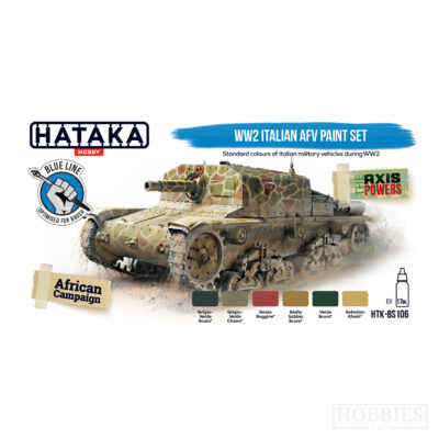 Hataka WW2 Italian AFV Paint Set