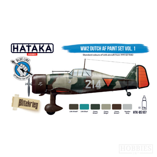 Hataka WW2 Dutch AFV Paint Set Picture 2