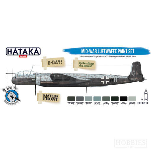 Hataka Mid-War Luftwaffe Set Paint Set Picture 2