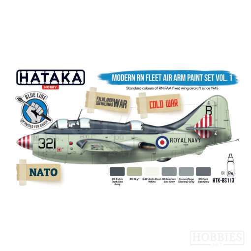 Hataka Modern Rn Fleet Air Arm V1 Paint Set Picture 2