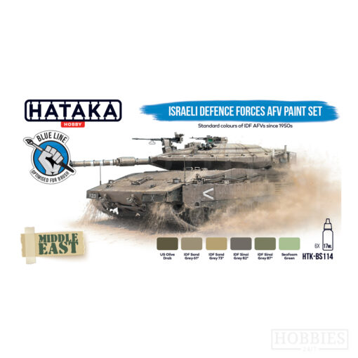 Hataka Israeli Defence Forces Paint Set Picture 2