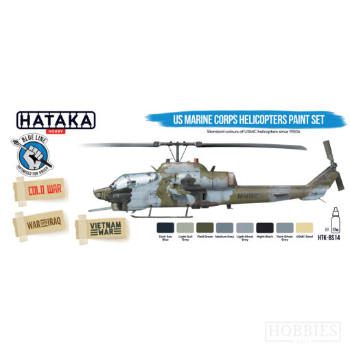 Hataka Us Marine Helicopter Paint Set Picture 2