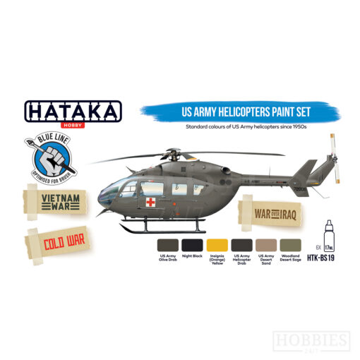 Hataka Us Army Helicopter Paint Set Picture 2