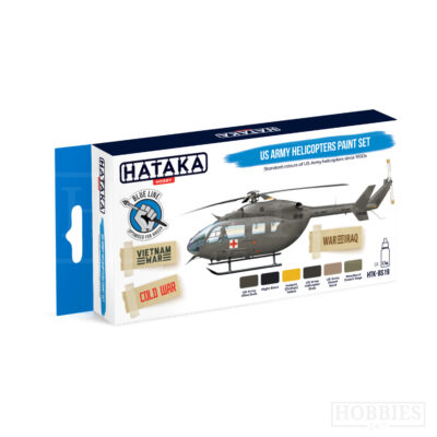 Hataka Us Army Helicopter Paint Set