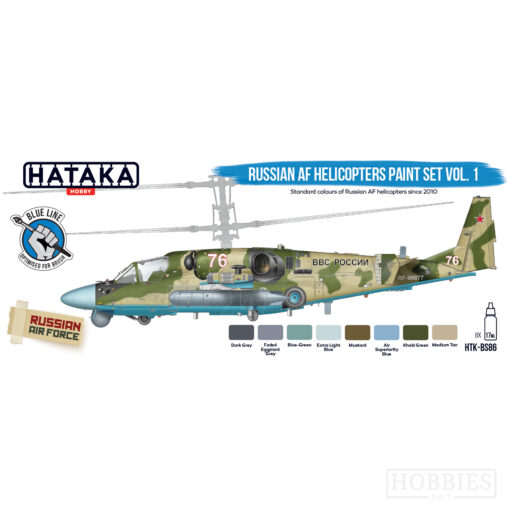 Hataka Russian Air Force Helicopters Paint Set Picture 2