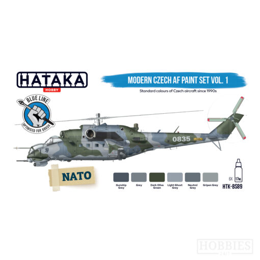 Hataka Modern Czech Air Force Paint Set Picture 2