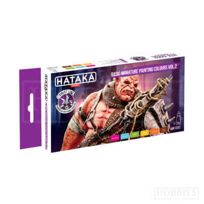 Hataka Basic Miniature Painting Colours V2 Paint Set