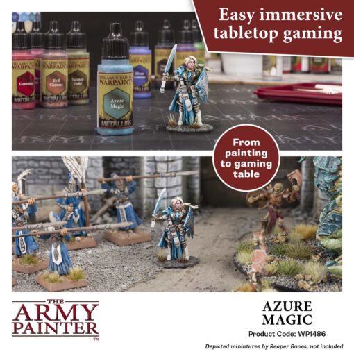 WP1486 The Army Painter Metallics - Azure Magic