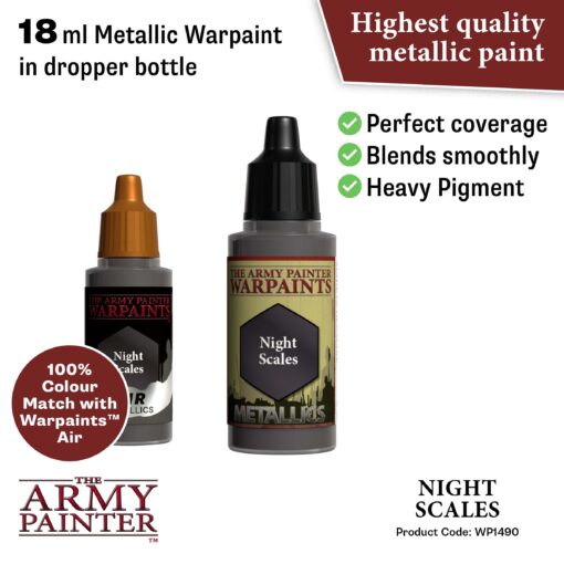 WP1490 The Army Painter Metallics - Night Scales