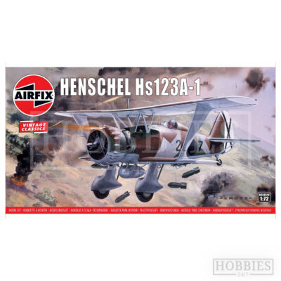 Airfix Henschel Hs123A-1 1/72 Scale