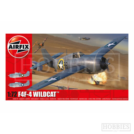 Airfix Grumman F4F-4 Wildcat 1/72 Scale