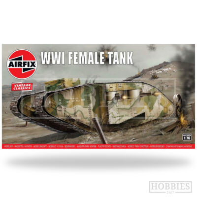 Airfix WWI Female Tank 1/72 Scale