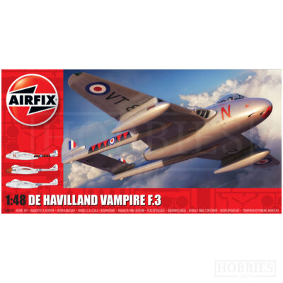 Airfix De Havilland Vampire 1/48 Scale