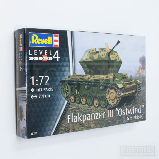 Revell Flakpanzer III Ostwind 1/72 Scale
