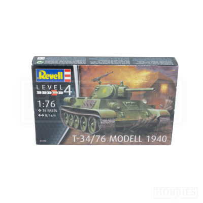 Revell T34 Modell 1940 1/76 Scale